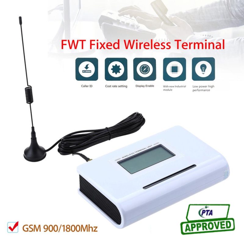 Fixed Wireless Terminal GSM Gateway With Screen