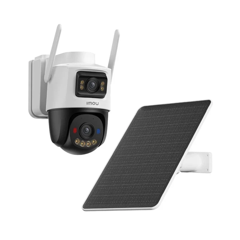 IMOU AOV Dual-Lens Outdoor Battery Camera 5+5MP with Solar Panel